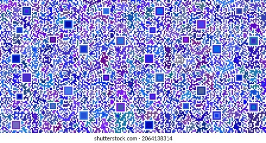 Multicolor background on theme QR code, vector design 