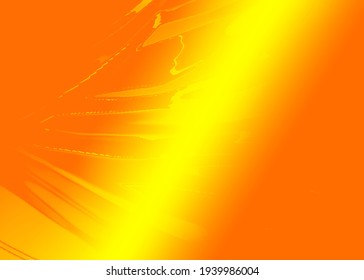 mehrfarbiger Hintergrund auf orangefarbenem und gelbem Hintergrund mit glänzendem Licht