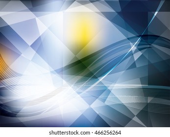 Multicolor background with rectangles, squares, triangles and lines vector illustration.