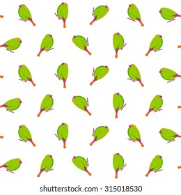 multicolor birds set - multicolor birds on white background