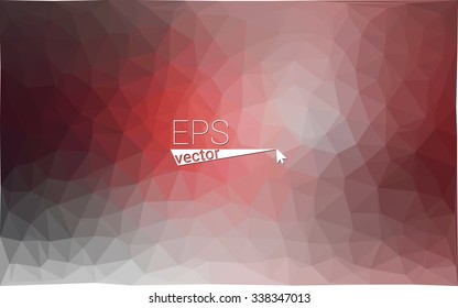 Multicolor black, red, yellow, orange geometric rumpled triangular low poly origami style gradient illustration graphic background. Vector polygonal design for your business.
