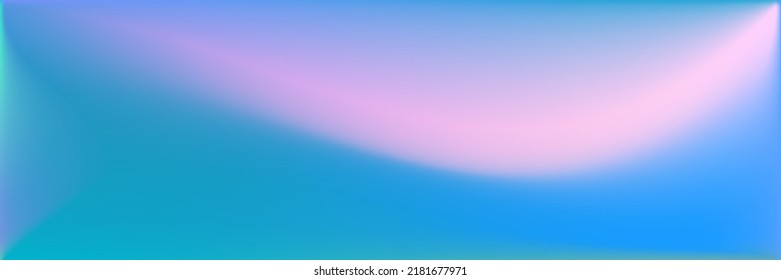 Multicolor Blank Water Smooth Surface Illustration. Ocean Vivid Wavy Gradient Mesh. Colorful Turquoise Horizontal Lines Backdrop. Natural Indigo Wavy Gradient Mesh. Sea Office Background.