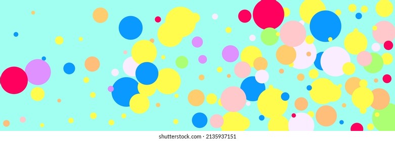 Multicolor Blue Bright Play Kids Pink Textile. Rainbow Purple Children White Circles Wallpaper. Red Bordo Indigo Dark Yellow Beige Design Pic. Green Pastel Vibrant Color Violet Print.