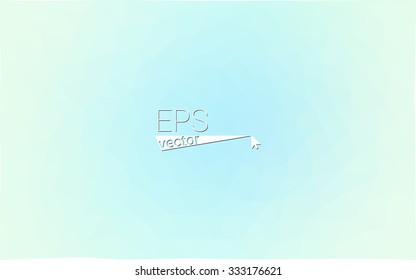 multicolor blue geometric rumpled triangular low poly style gradient illustration graphic background. Vector polygonal design for your business.