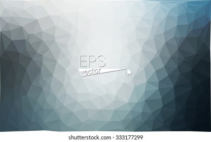 multicolor blue geometric rumpled triangular low poly style gradient illustration graphic background. Vector polygonal design for your business.