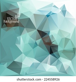 Multicolor ( Blue, Gray ) Design Templates. Geometric Triangular Abstract Modern Vector Background. 