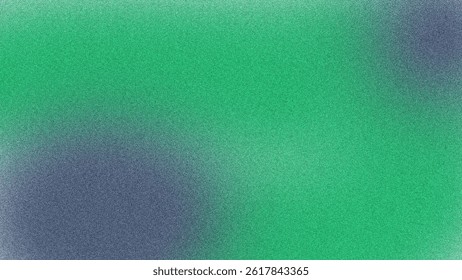 Multicolor blue and green abstract grain gradation texture, vector noise texture blur abstract background.