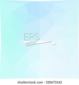 multicolor blue green geometric rumpled triangular low poly style gradient illustration graphic background. Vector polygonal design for your business.