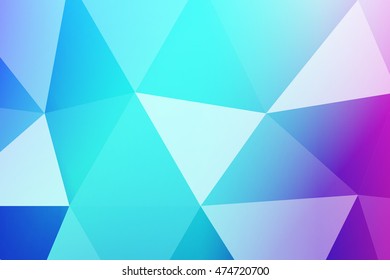 multicolor blue polygonal geometric banner with rumpled triangular low poly origami style background. vector illustration. for your idea business, wallpaper, web-design.