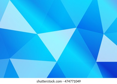 multicolor blue polygonal geometric banner with rumpled triangular low poly origami style background. vector illustration. for your idea business, wallpaper, web-design.