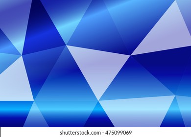 multicolor blue polygonal geometric banner with rumpled triangular low poly origami style background. vector illustration. for your idea business, wallpaper, web-design.