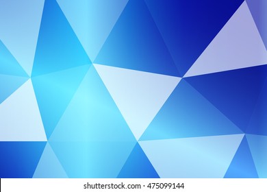 multicolor blue polygonal geometric banner with rumpled triangular low poly origami style background. vector illustration. for your idea business, wallpaper, web-design.