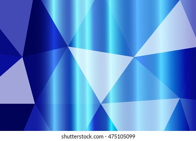 multicolor blue polygonal geometric banner with rumpled triangular low poly origami style background. vector illustration. for your idea business, wallpaper, web-design.