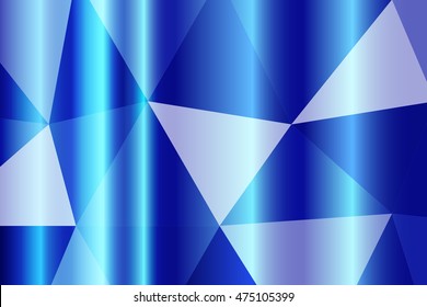 multicolor blue polygonal geometric banner with rumpled triangular low poly origami style background. vector illustration. for your idea business, wallpaper, web-design.