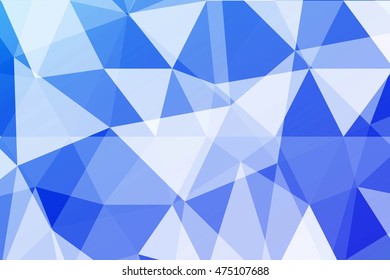 multicolor blue polygonal geometric banner with rumpled triangular low poly origami style background. vector illustration. for your idea business, wallpaper, web-design.