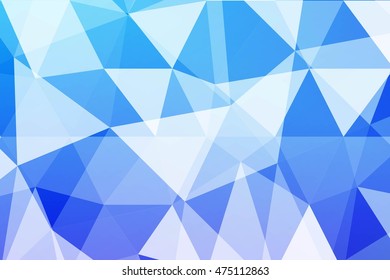 multicolor blue polygonal geometric banner with rumpled triangular low poly origami style background. vector illustration. for your idea business, wallpaper, web-design.