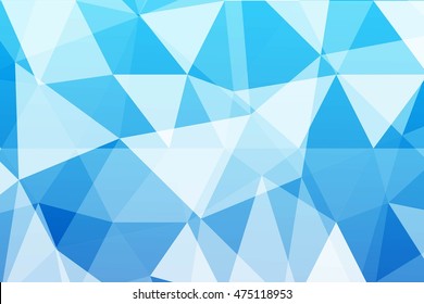 multicolor blue polygonal geometric banner with rumpled triangular low poly origami style background. vector illustration. for your idea business, wallpaper, web-design.