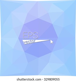 multicolor blue purple pink geometric rumpled triangular low poly style gradient illustration graphic background. Vector polygonal design for your business.