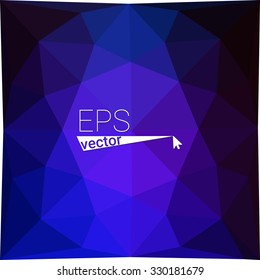 multicolor blue purple pink geometric rumpled triangular low poly style gradient illustration graphic background. Vector polygonal design for your business.