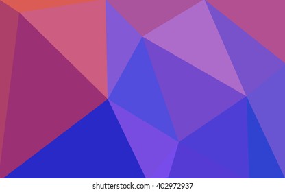 Multicolor blue, red polygonal illustration, which consist of triangles. Geometric background in Origami style with gradient. Triangular design for your business. Multicolor blue, red polygonal illustration, which consist of triangles. Geometric background in Origami style with gradient. Triangular design for your business.