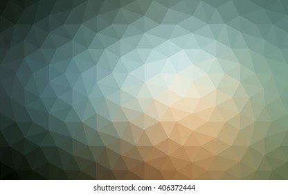 Multicolor blue, red polygonal illustration, which consist of triangles. Geometric background in Origami style with gradient. Triangular design for your business.