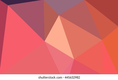 Multicolor blue, red polygonal illustration, which consist of triangles. Multicolor blue, red polygonal illustration, which consist of triangles.