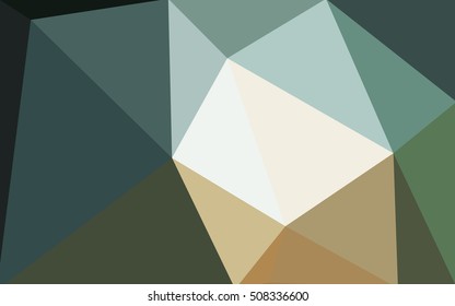 Multicolor blue, red polygonal illustration, which consist of triangles. Geometric background in Origami style with gradient. Triangular design for your business.