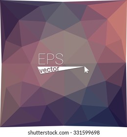 multicolor blue yellow green red orange geometric rumpled triangular low poly style gradient illustration graphic background. Vector polygonal design for your business.