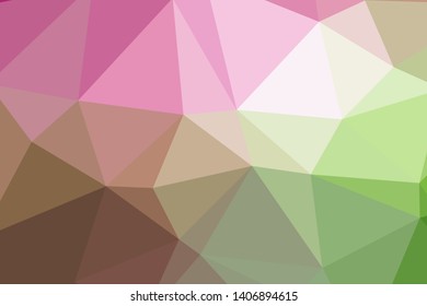 Multicolor blue, yellow, orange geometric rumpled triangular low poly style gradient illustration graphic background. Vector polygonal design for your business
