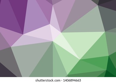 Multicolor blue, yellow, orange geometric rumpled triangular low poly style gradient illustration graphic background. Vector polygonal design for your business