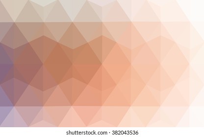 Multicolor blue, yellow, orange polygonal illustration, which consist of triangles. Geometric background in Origami style with gradient. Triangular design for your business.