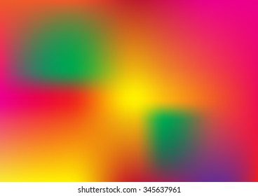 Multicolor blur abstraction. Abstract background yellow green and pink color, pattern, wallpaper, cover, flyer, banner, brochure and design for business. 