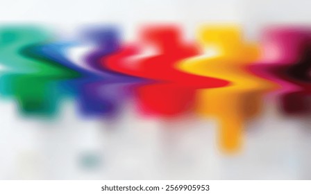 Multicolor blurr Abstract Bright Background 
