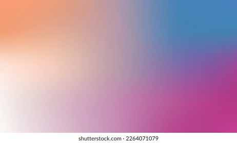 Multicolor blurred background. Abstract gradient mesh background.