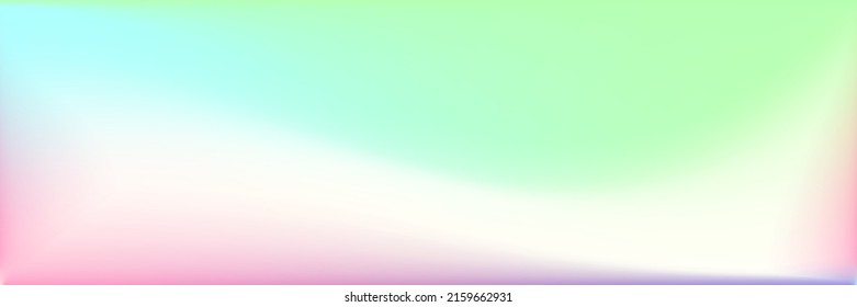 Vielfarbige, unscharfe, flüssige Sky-Weichstruktur. Wavy Color Dynamischer, lebendiger, strahlender Hintergrund. Hell kurvenreicher, lebhafter Regenbogenwasserhintergrund. Leichte Flüssigkeit Sunset Pastellfarben Farbverlauf-Mesh.