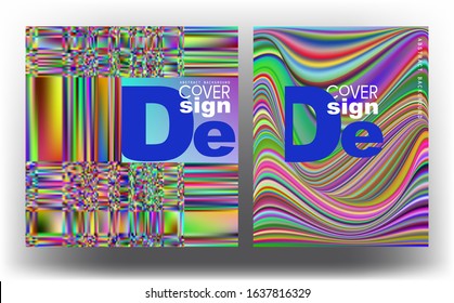 Multicolor bright banners. Design cover. Vector illustration