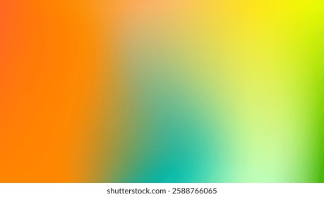 Multicolor bright gradient background in different colors. Smooth color transition. Perfect for web or desktop background.