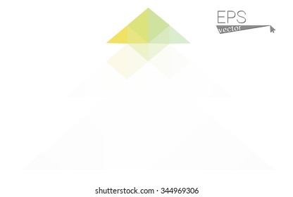 Multicolor bright low polygon style christmas tree vector illustration consisting of triangles . Abstract triangular polygonal origami or crystal design of New Years celebration. Isolated on white  