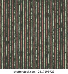 Multicolor Brush Stripe Textured Pattern
