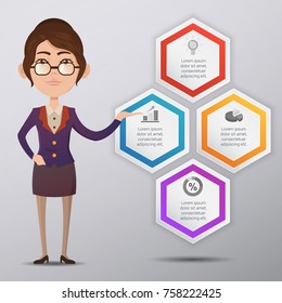 Multicolor Business Infographic Design Template. For Assets and Creative Works.