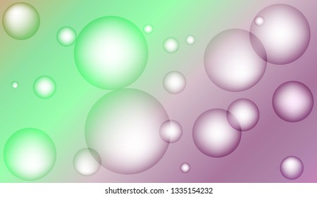 Multicolor circle geometric pattern. Design for cover page, poster, banner of websites. Color Vector illustration