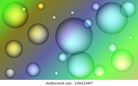 Multicolor circle geometric pattern. Design for cover page, poster, banner of websites. Color Vector illustration