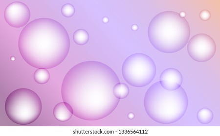 Multicolor circle geometric pattern. Design for cover page, poster, banner of websites. Color Vector illustration