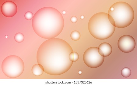 Multicolor circle geometric pattern. Design for cover page, poster, banner of websites. Color Vector illustration