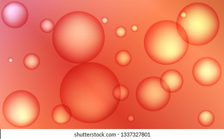 Multicolor circle geometric pattern. Design for cover page, poster, banner of websites. Color Vector illustration