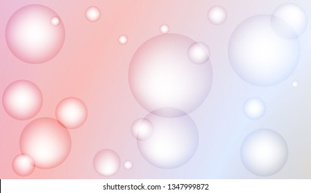 Multicolor circle geometric pattern. Design for cover page, poster, banner of websites. Color Vector illustration