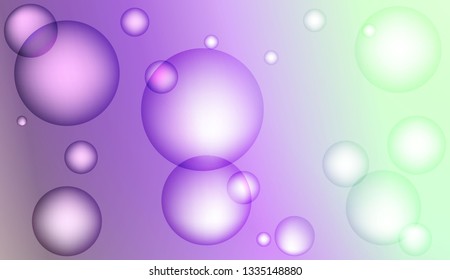 Multicolor circle geometric pattern. For futuristic ad, booklets. Color Vector illustration