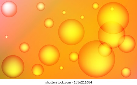 Multicolor circle geometric pattern. For futuristic ad, booklets. Color Vector illustration
