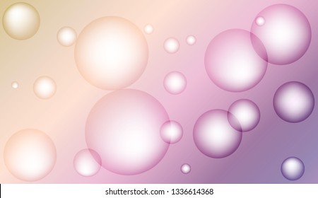 Multicolor circle geometric pattern. For futuristic ad, booklets. Color Vector illustration
