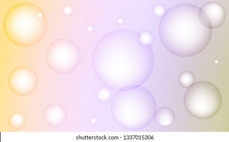 Multicolor circle geometric pattern. For futuristic ad, booklets. Color Vector illustration